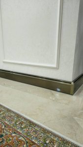 نمایی از رادیاتور قرنیزی آلومینیومی داسا